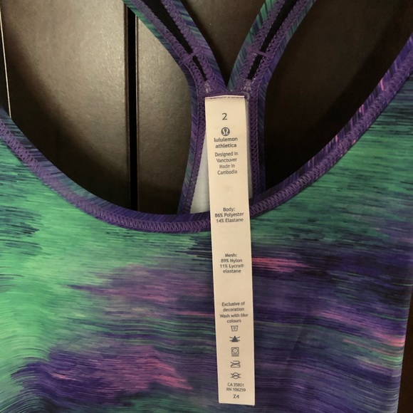 NWT Lululemon Real Quick Singlet - Picture 6 of 6